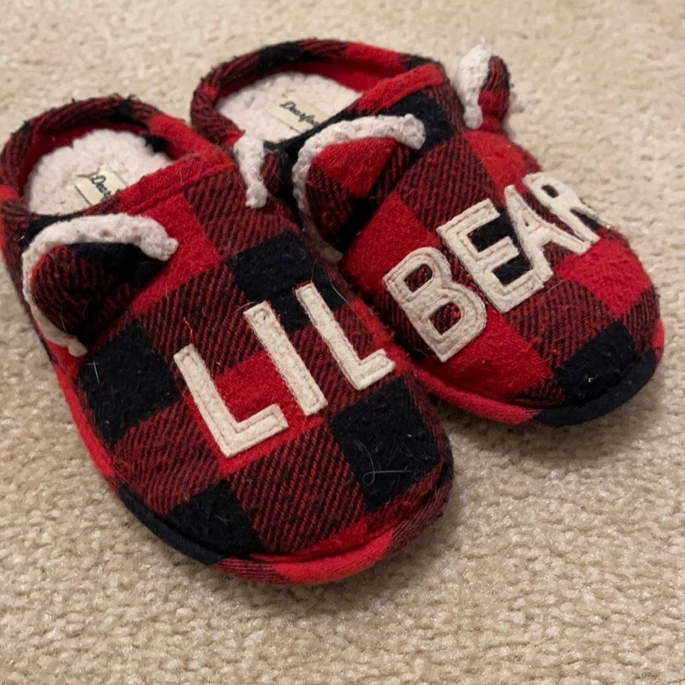 Dear foams lil bear toddler slippers